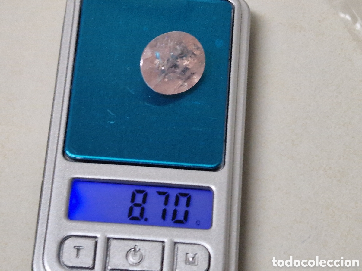 Coleccionismo de gemas: CUARZO ROSA NATURAL DE 8,70 CT - Foto 4