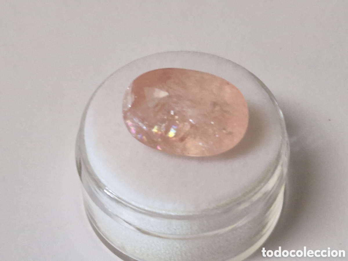 Coleccionismo de gemas: CUARZO ROSA NATURAL DE 9,25 CT - Foto 6