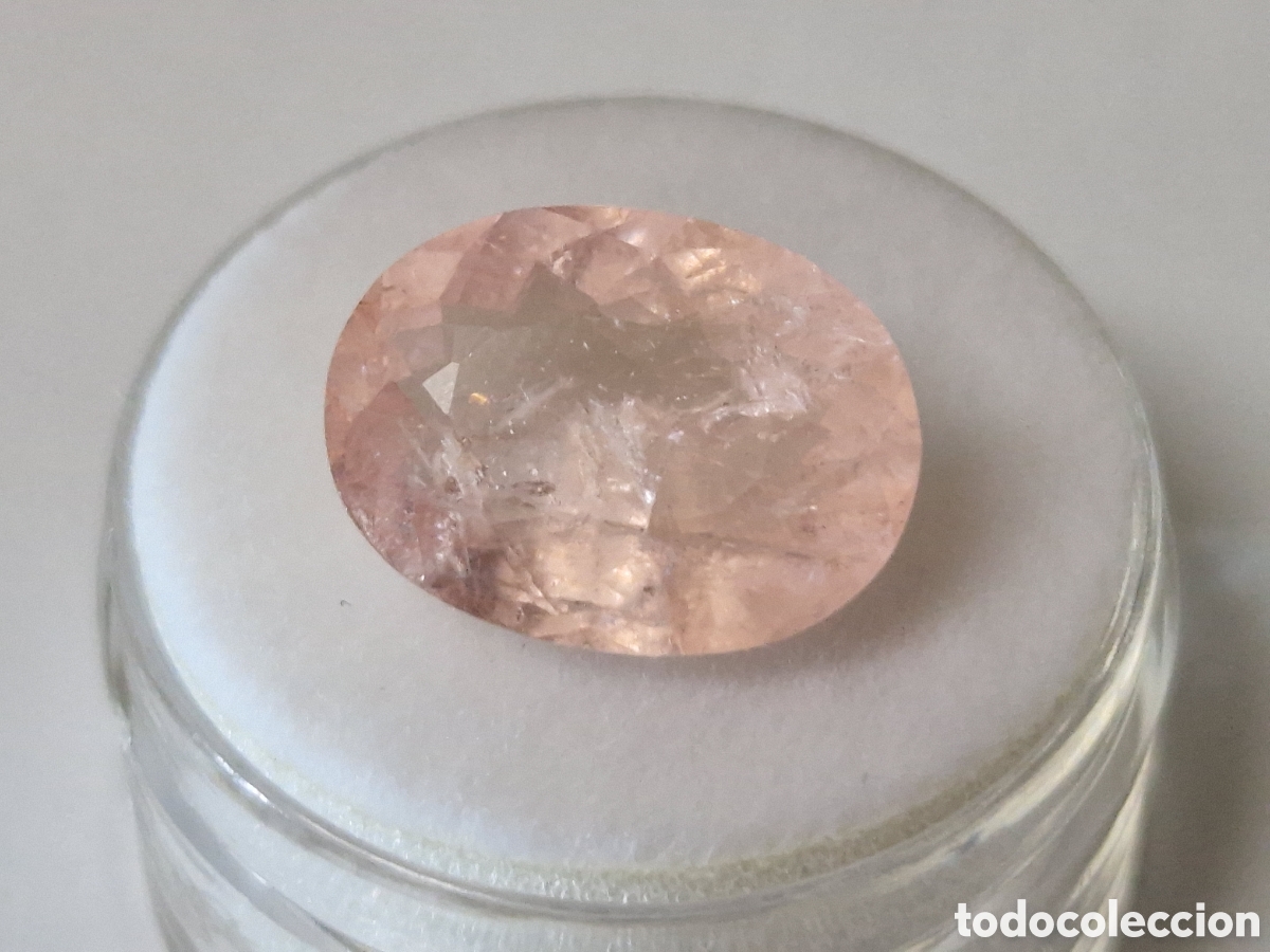 Coleccionismo de gemas: CUARZO ROSA NATURAL DE 6,95 CT - Foto 2