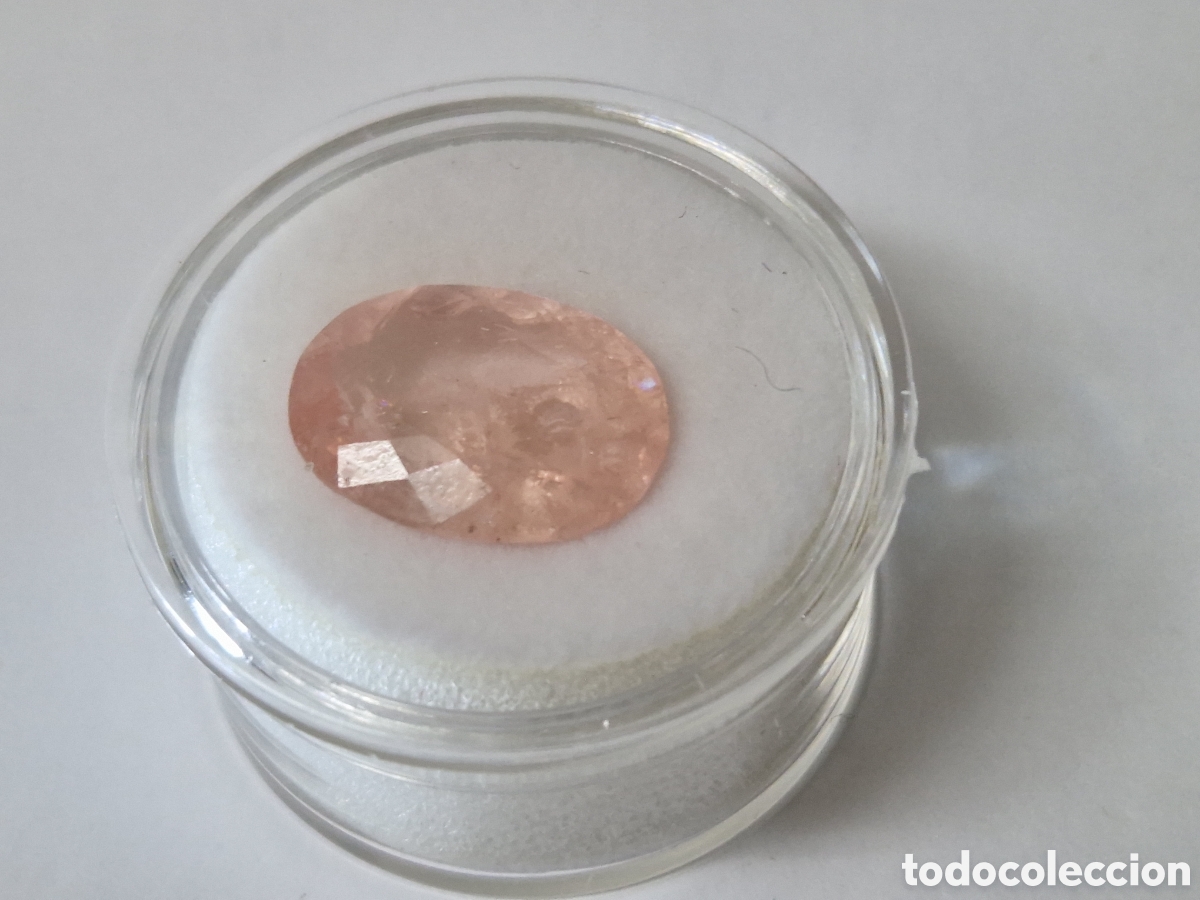 Coleccionismo de gemas: CUARZO ROSA NATURAL DE 6,95 CT - Foto 4