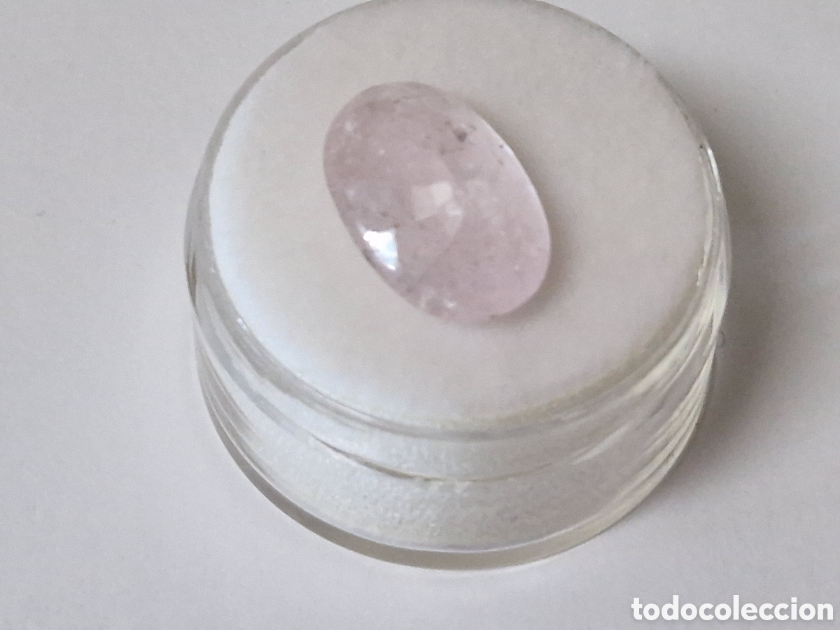 Coleccionismo de gemas: CUARZO ROSA NATURAL DE 6,20 CT - Foto 3