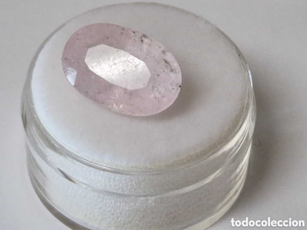 Coleccionismo de gemas: CUARZO ROSA NATURAL DE 6,20 CT - Foto 4