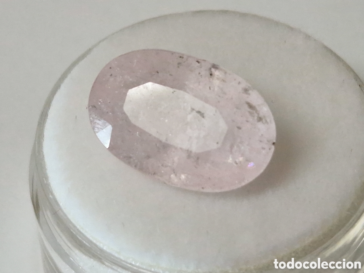 Coleccionismo de gemas: CUARZO ROSA NATURAL DE 6,20 CT - Foto 5