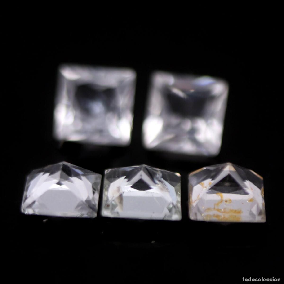 Coleccionismo de gemas: TOPACIO Blanco 6,1 x 6,1 mm. - Foto 3