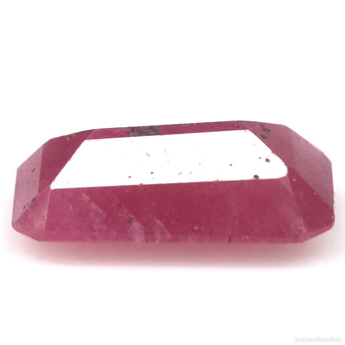 Coleccionismo de gemas: Rubi Rectagular 12,0 x 7,2 mm. - Foto 3