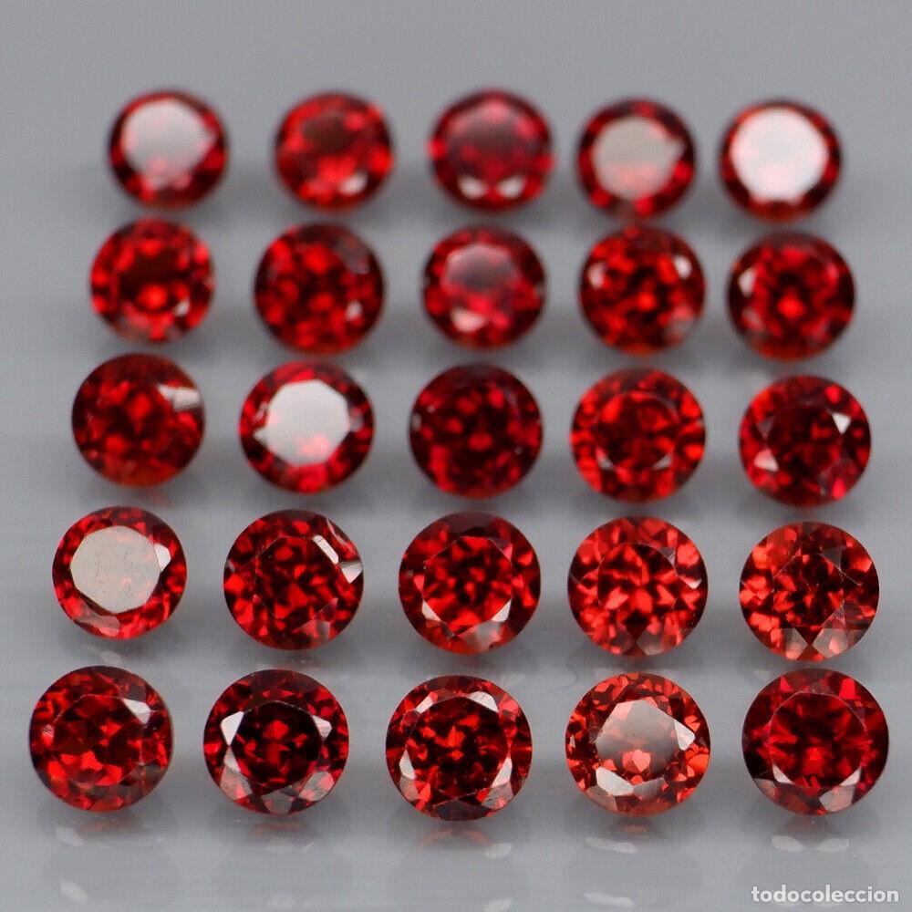 Coleccionismo de gemas: Granate Redondo 3,5 mm. - Foto 2