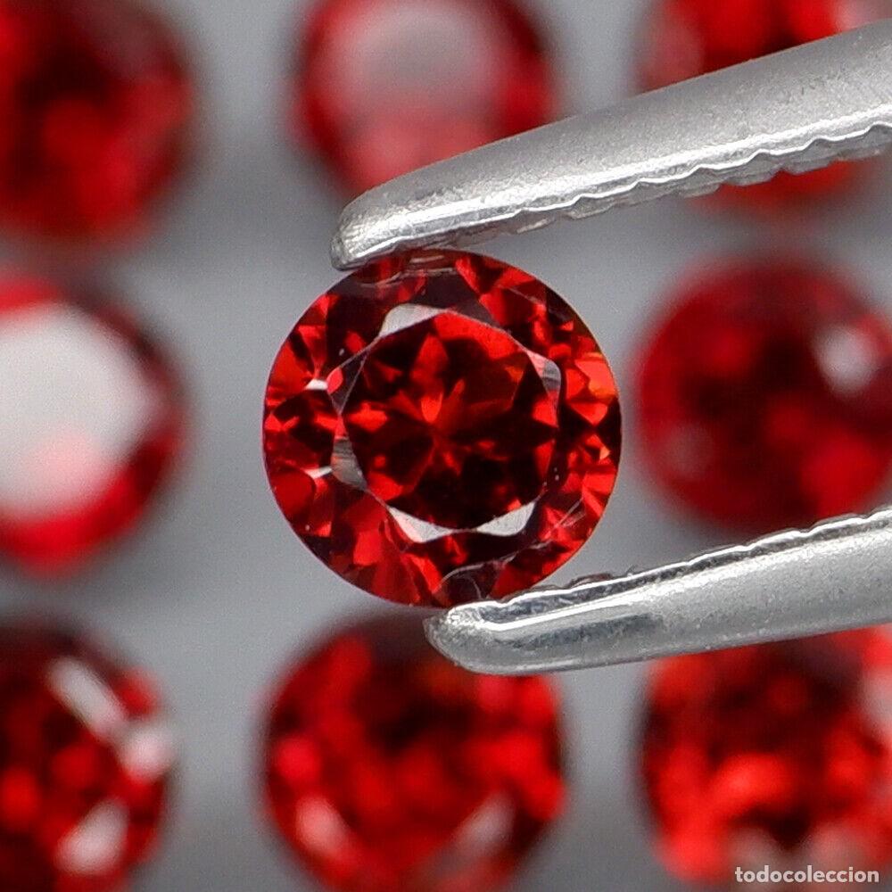 Coleccionismo de gemas: Granate Redondo 3,5 mm. - Foto 1