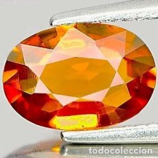 Coleccionismo de gemas: ZAFIRO NATURAL NARANJA DE SONGEA SIN CALENTAR CORTE OVAL