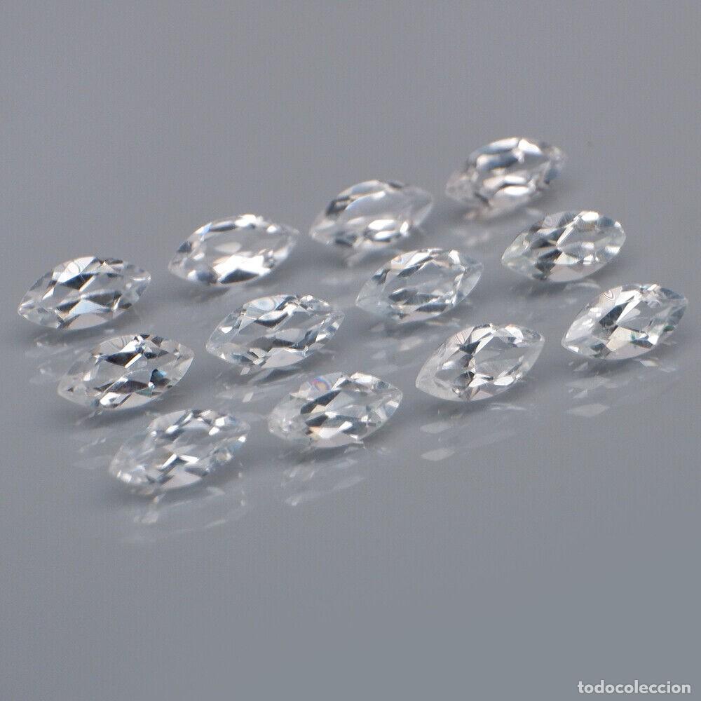 Coleccionismo de gemas: Topacio Blanco 7,0 x 3,5 mm - Foto 2