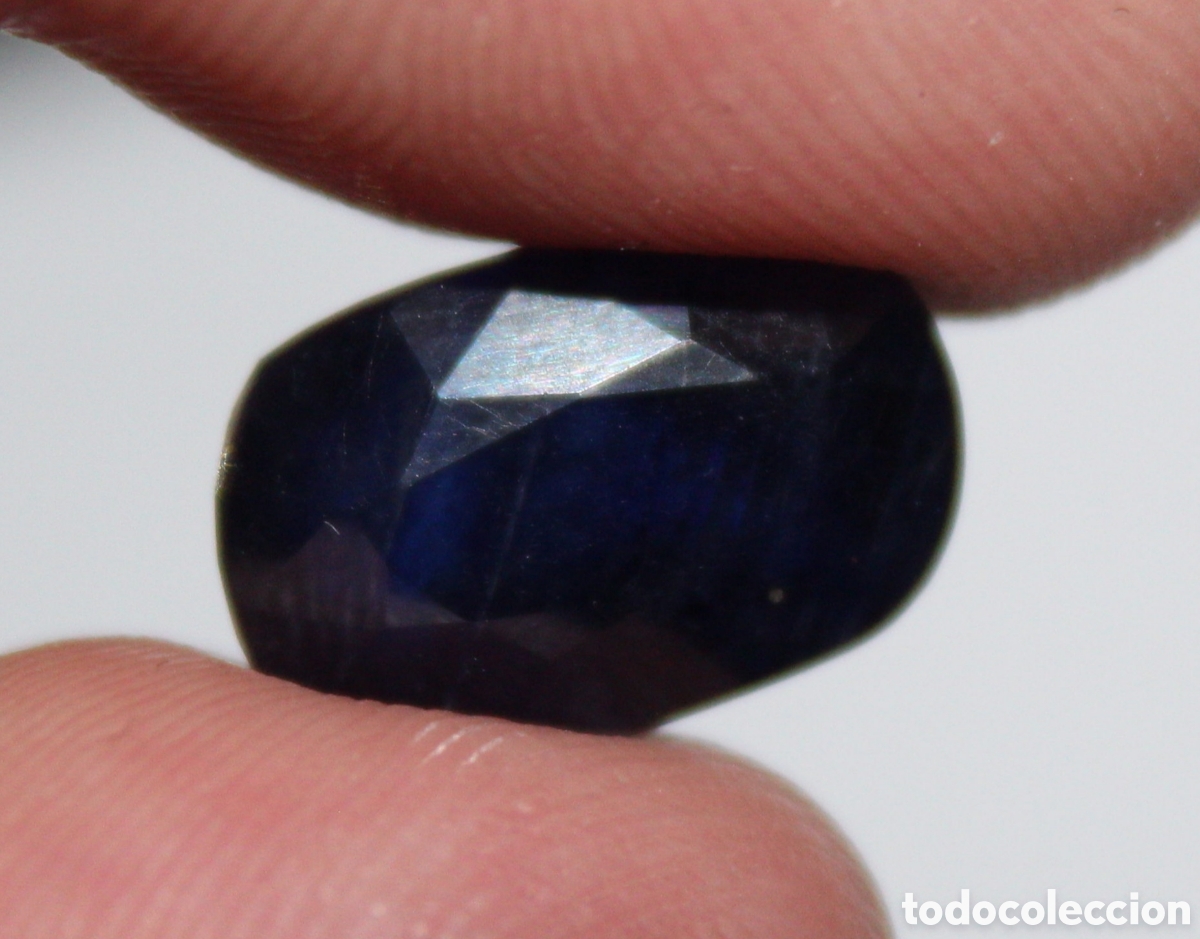 Coleccionismo de gemas: Zafiro 12.90 quilates. - Foto 2