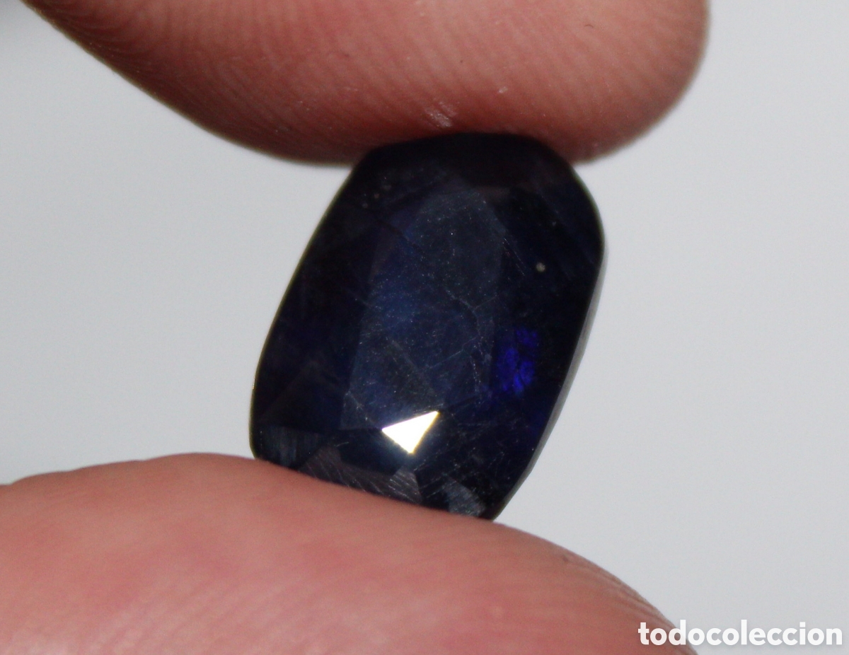 Coleccionismo de gemas: Zafiro 12.90 quilates. - Foto 1