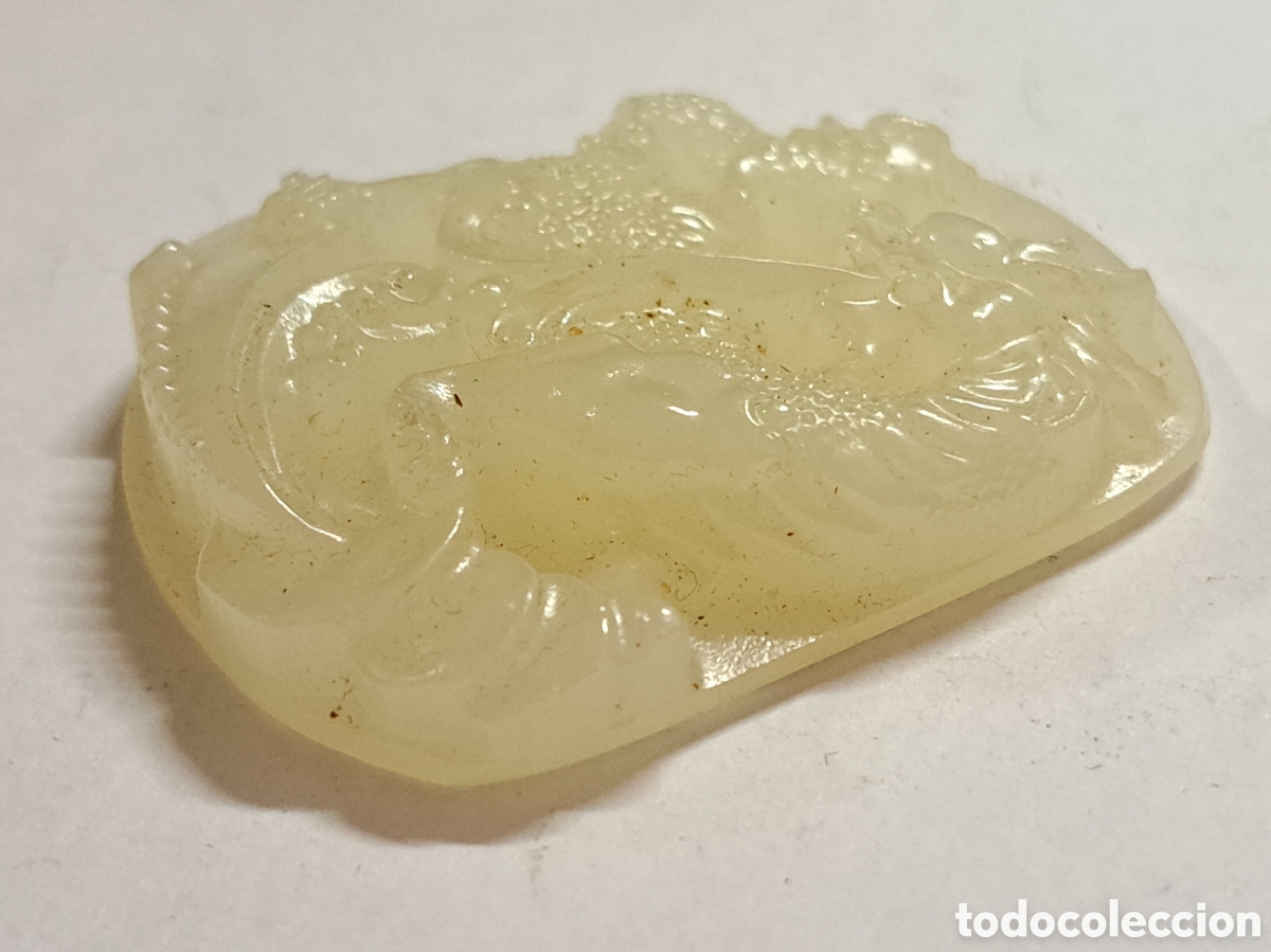 Coleccionismo de gemas: Talla de buda en piedra jade - Foto 2