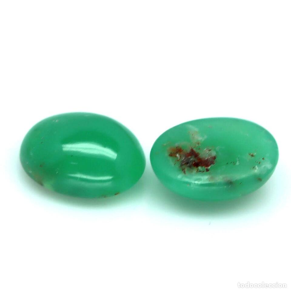Coleccionismo de gemas: Crisoprasa 13 x 10 mm. - Foto 2