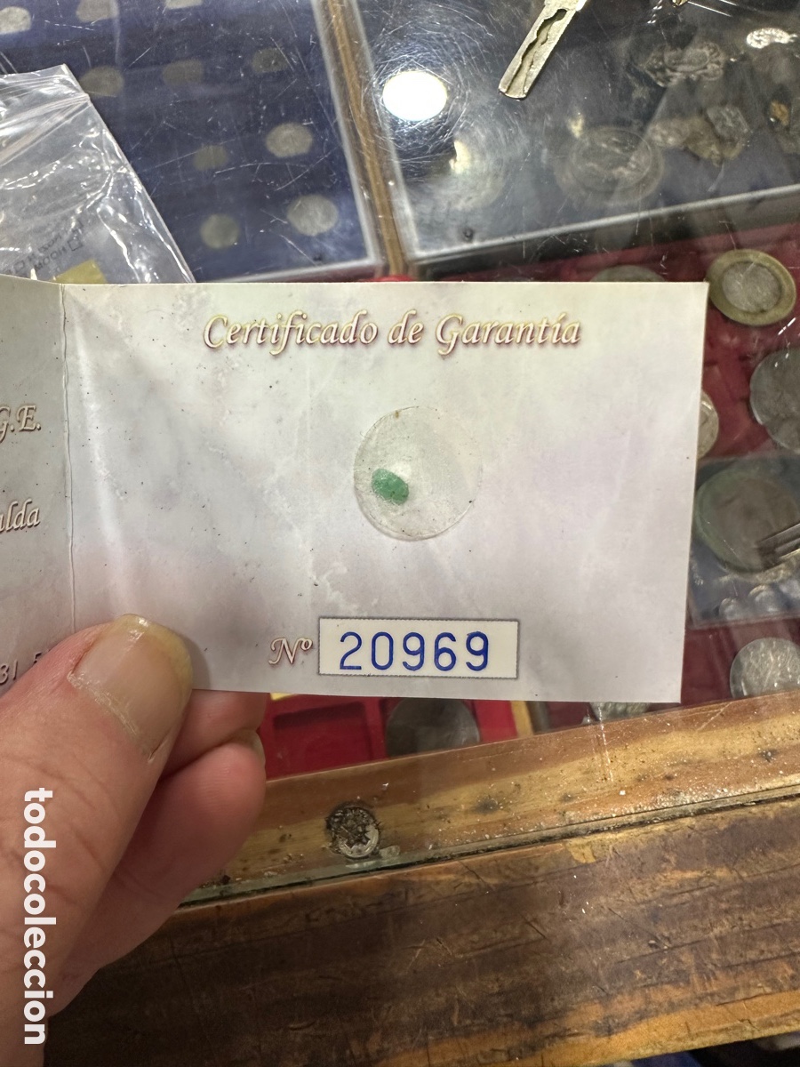 Coleccionismo de gemas: Esmeralda que entregaban como obsequio en el programa noche de fiesta - Foto 4