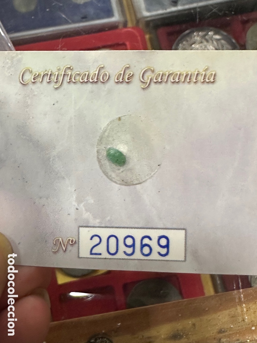 Coleccionismo de gemas: Esmeralda que entregaban como obsequio en el programa noche de fiesta - Foto 5