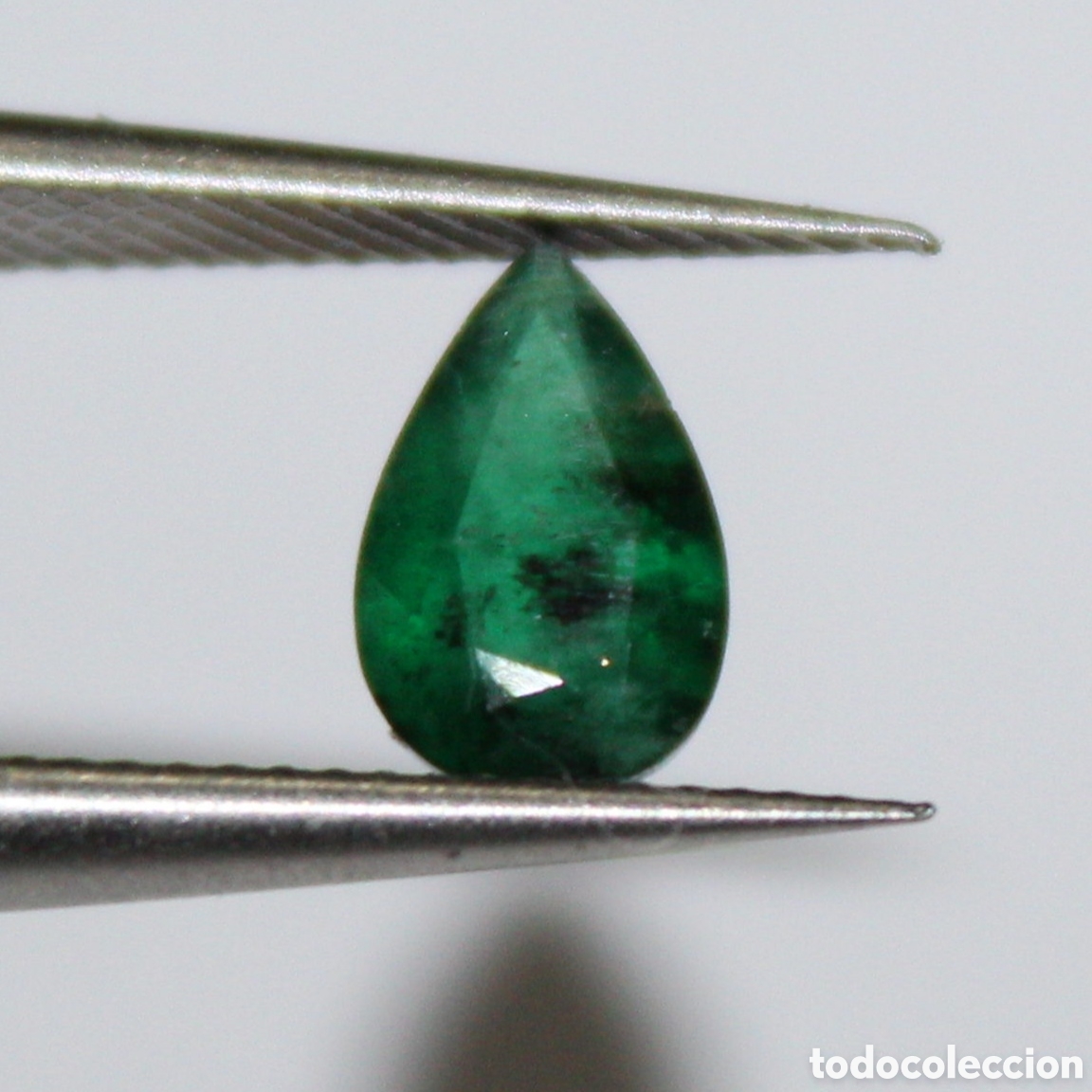 Coleccionismo de gemas: Esmeralda certificada 0.65 quilates. - Foto 3