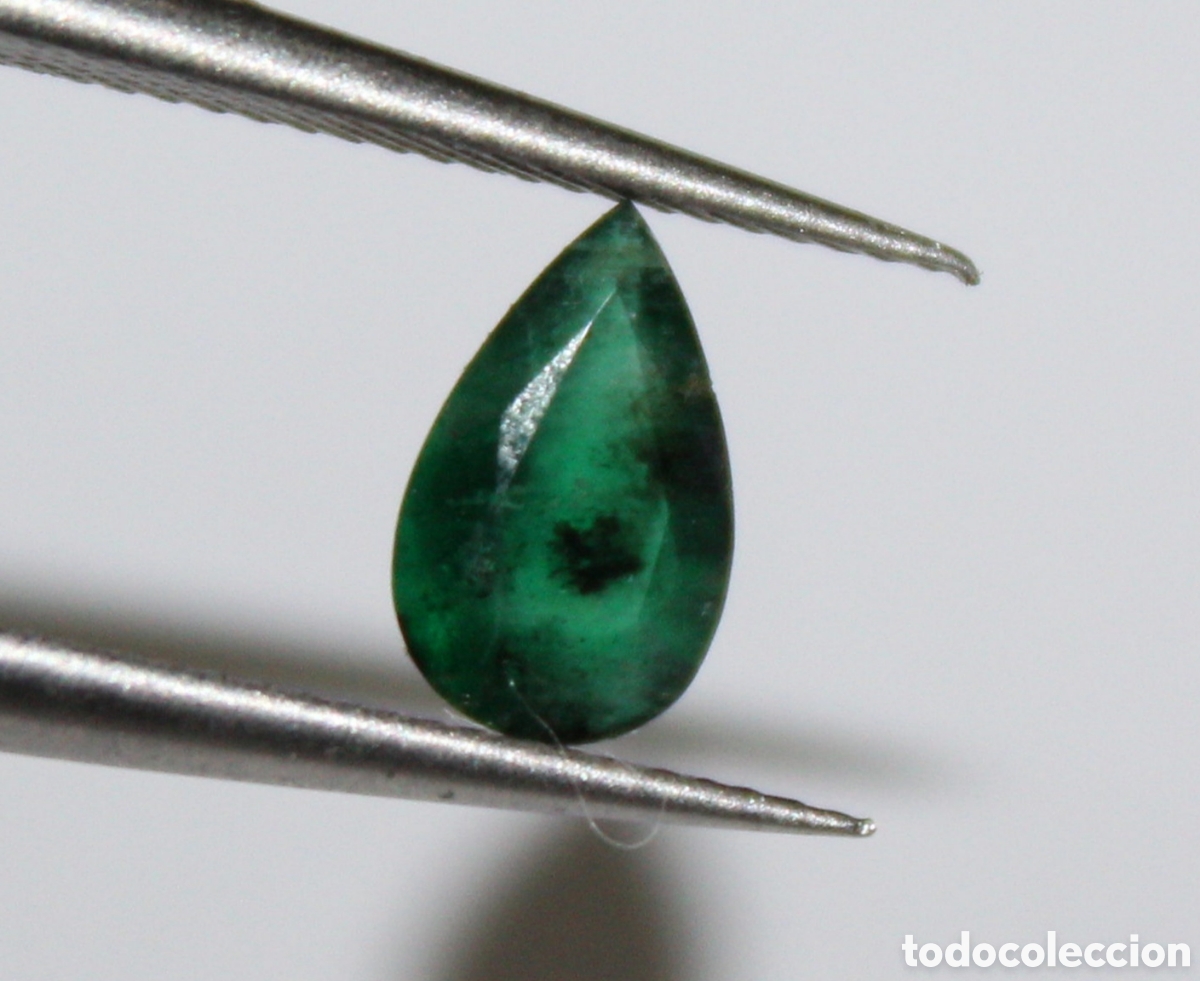 Coleccionismo de gemas: Esmeralda certificada 0.65 quilates. - Foto 4