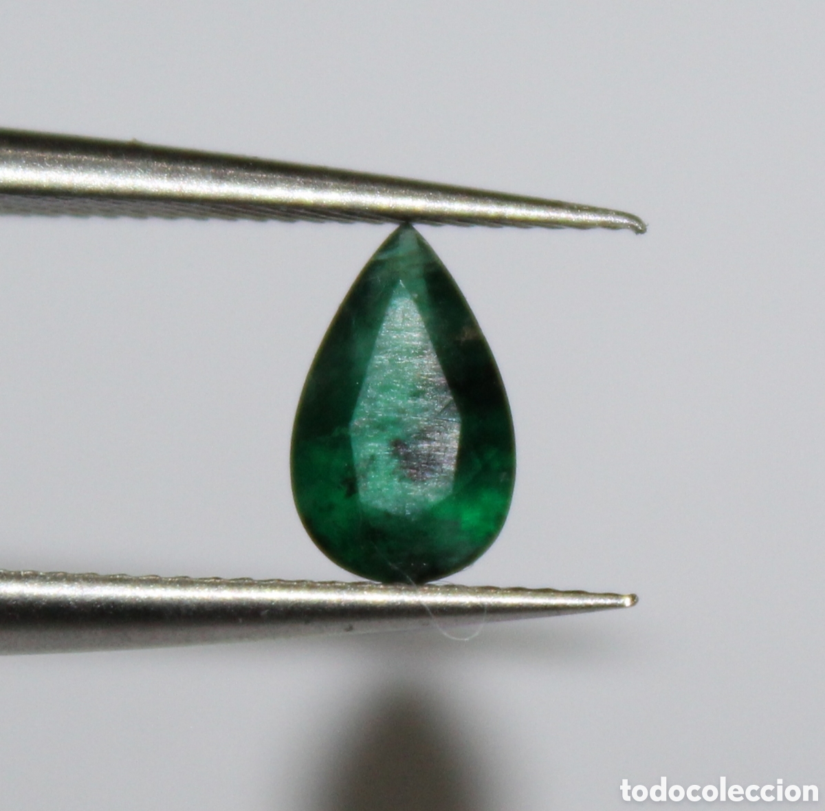Coleccionismo de gemas: Esmeralda certificada 0.65 quilates. - Foto 5