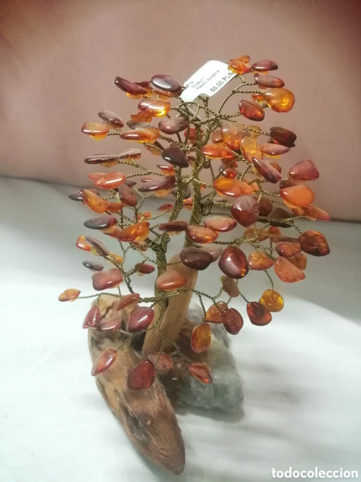 Coleccionismo de gemas: Arbol en miniatura de &aacute;mbar - Foto 1