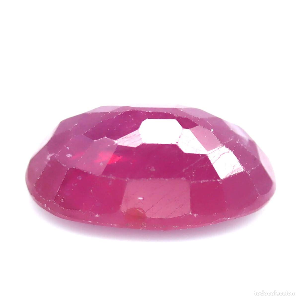 Coleccionismo de gemas: Rubi Oval 16,5 x 9,2 mm. - Foto 3