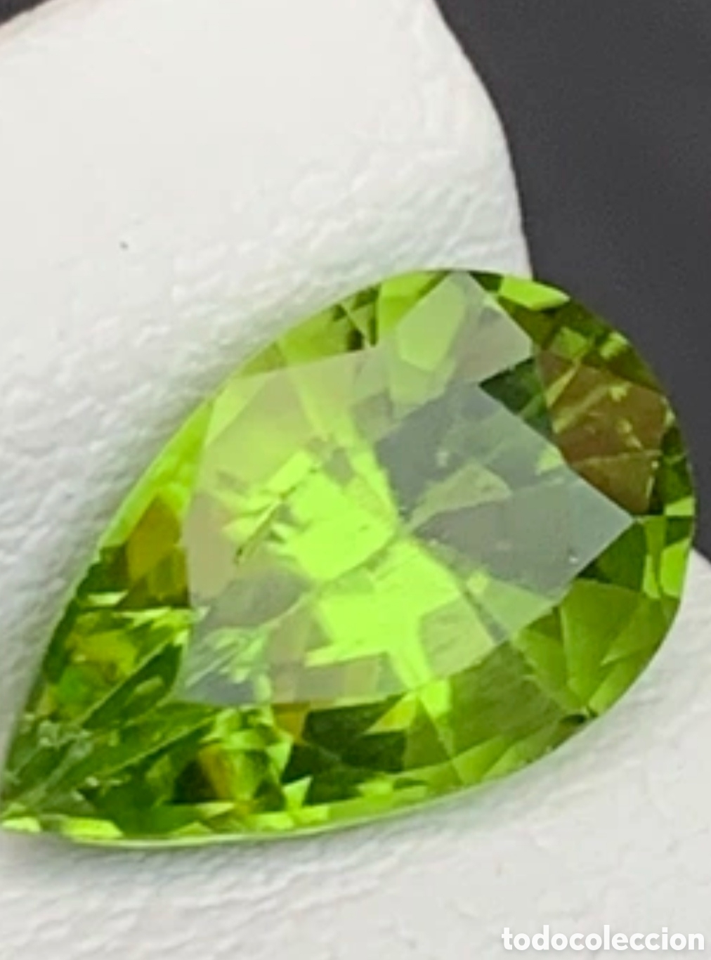 Coleccionismo de gemas: Pierre pr&eacute;cieuse peridot vert 2.95 ct - Foto 1