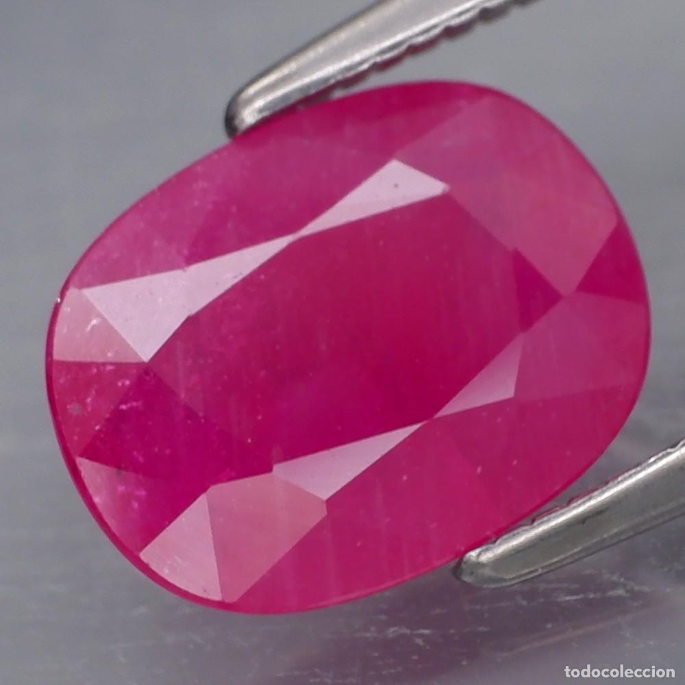 Coleccionismo de gemas: Rubi Cojin 9,2 x 7,1 mm. - Foto 2