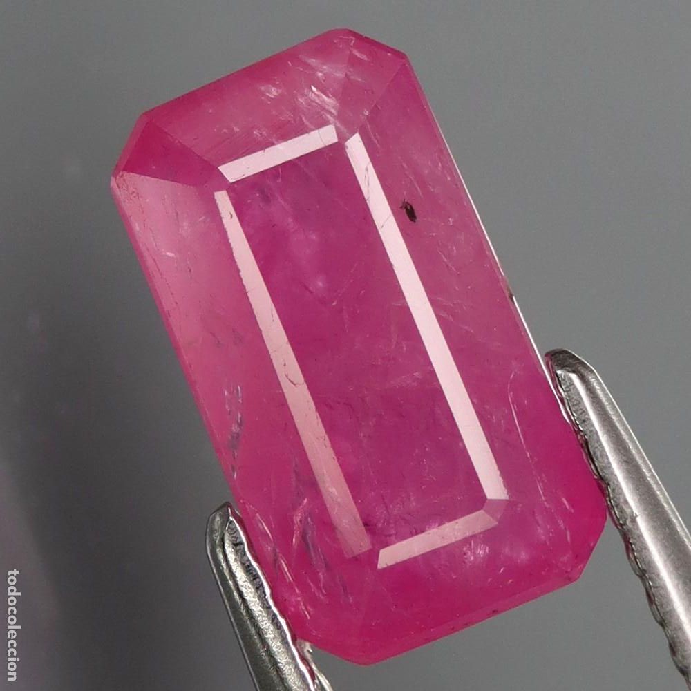 Coleccionismo de gemas: Rubi Octogonal 9,9 x 5,5 mm. - Foto 2