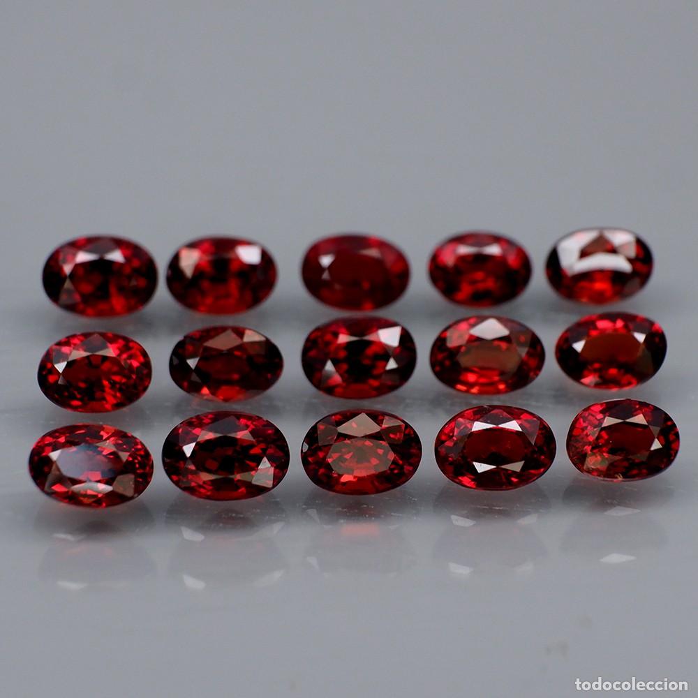 Coleccionismo de gemas: Granate Oval 6,0 x 4,0 mm. - Foto 2