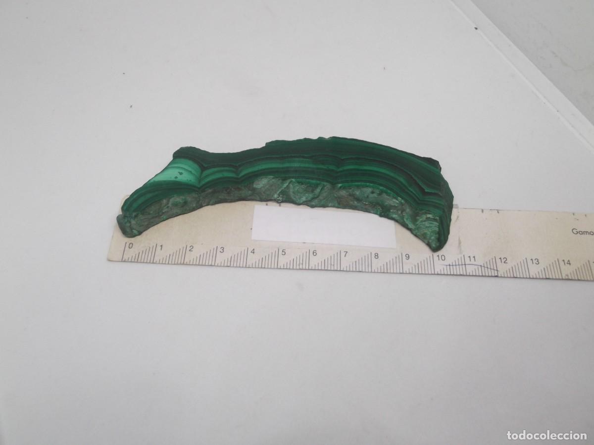 Coleccionismo de gemas: Peque&ntilde;o trozo de malaquita. - Foto 2