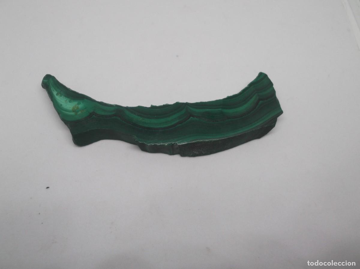 Coleccionismo de gemas: Peque&ntilde;o trozo de malaquita. - Foto 3