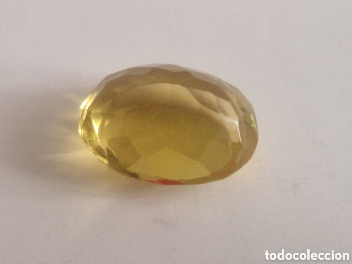 Coleccionismo de gemas: TOPACIO AMARILLO INTENSO DE 5.50 CT - Foto 4