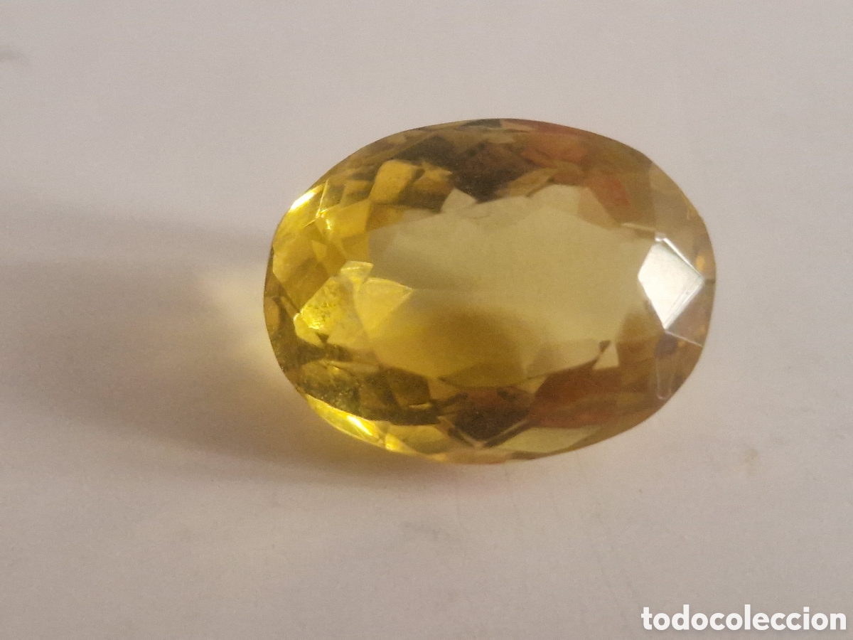 Coleccionismo de gemas: TOPACIO AMARILLO INTENSO DE 5.50 CT - Foto 5