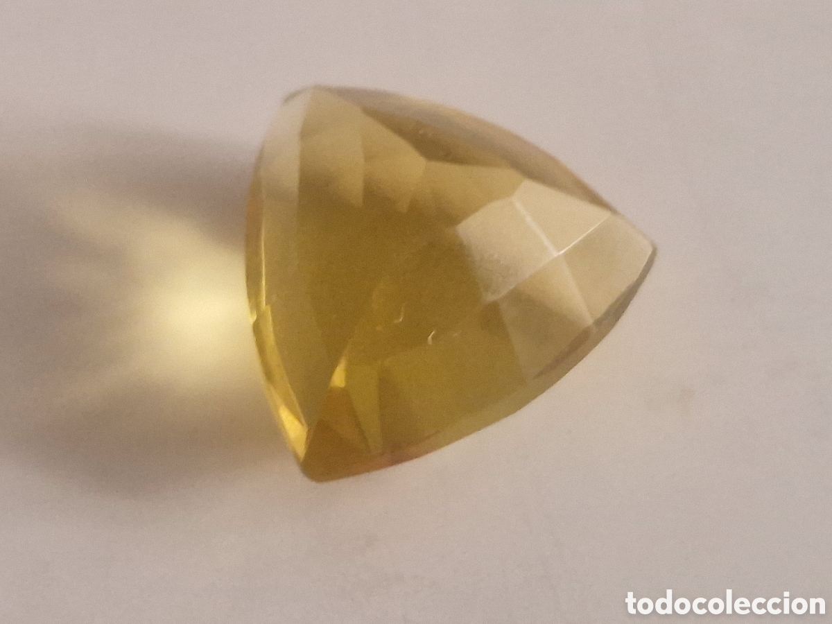 Coleccionismo de gemas: TOPACIO AMARILLO INTENSO DE 6,20 CT - Foto 3