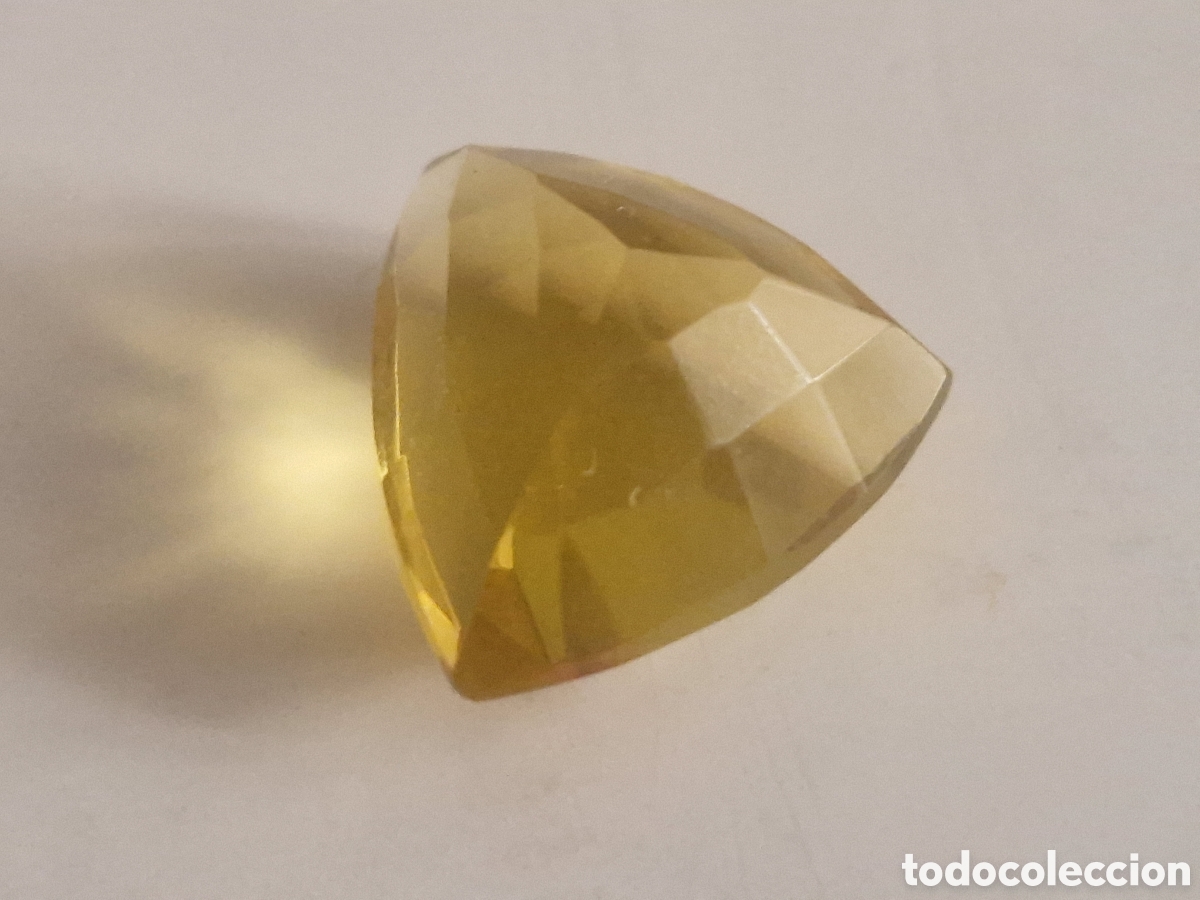Coleccionismo de gemas: TOPACIO AMARILLO INTENSO DE 6,20 CT - Foto 4