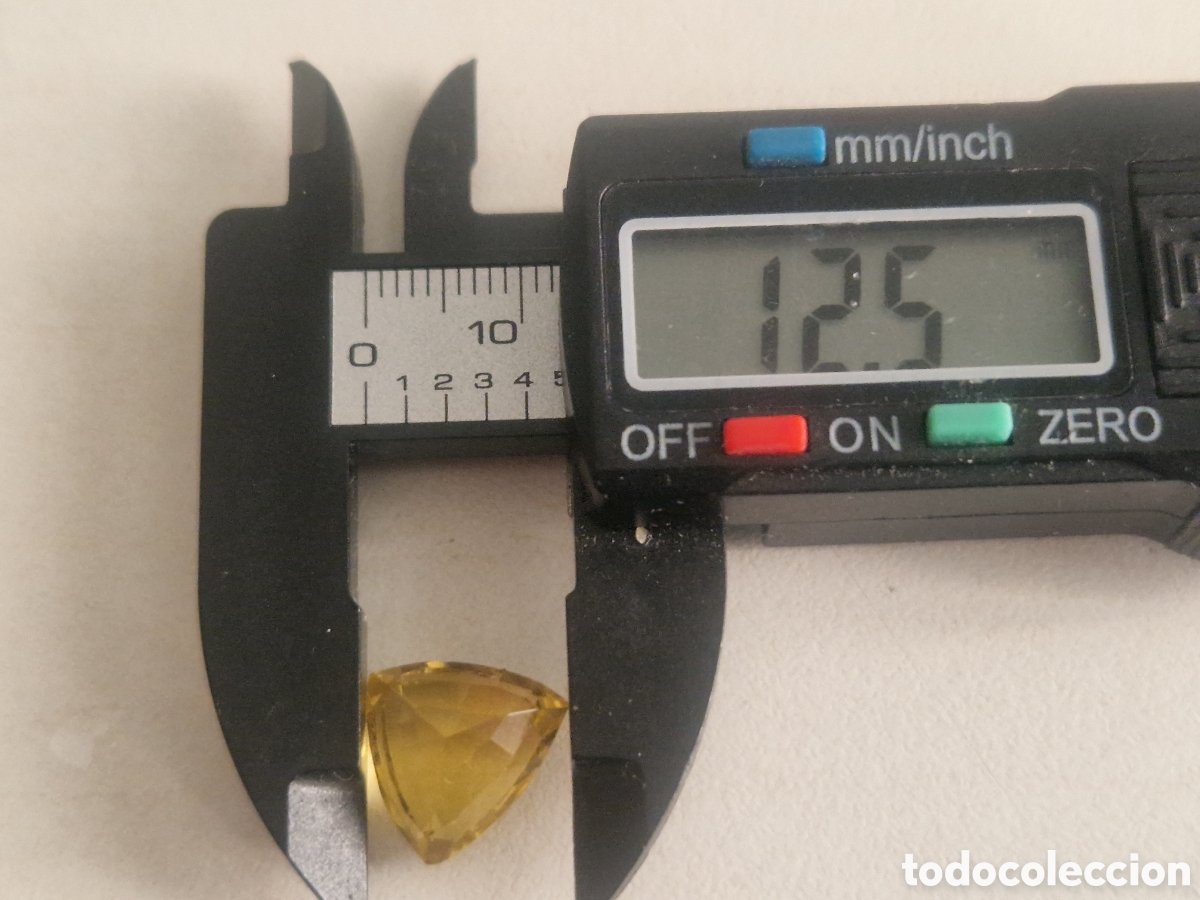 Coleccionismo de gemas: TOPACIO AMARILLO INTENSO DE 6,20 CT - Foto 5