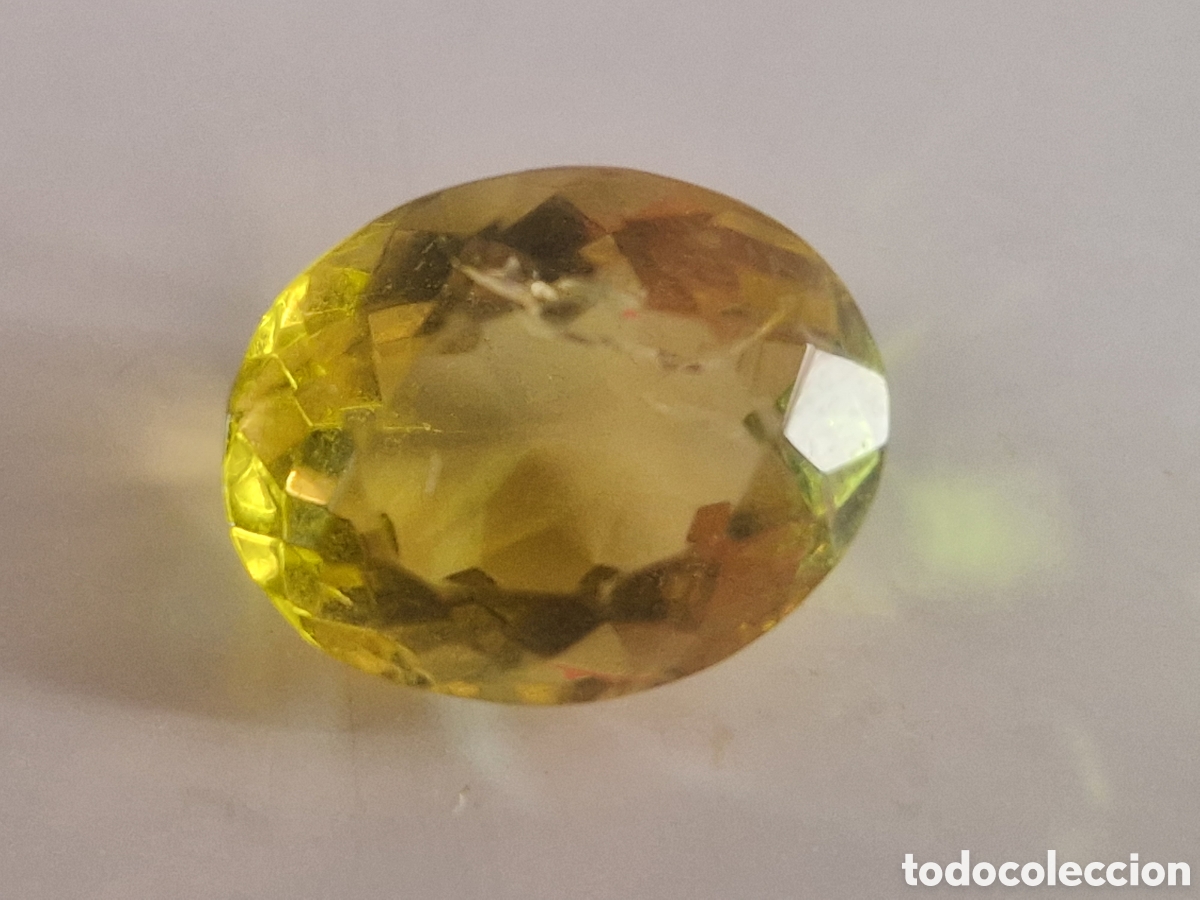 Coleccionismo de gemas: TOPACIO AMARILLO NATURAL DE 6 CT - Foto 3