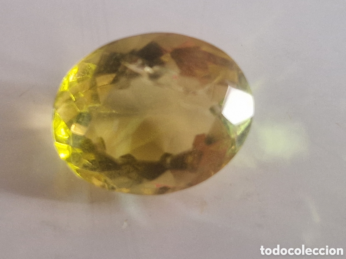 Coleccionismo de gemas: TOPACIO AMARILLO NATURAL DE 6 CT - Foto 4