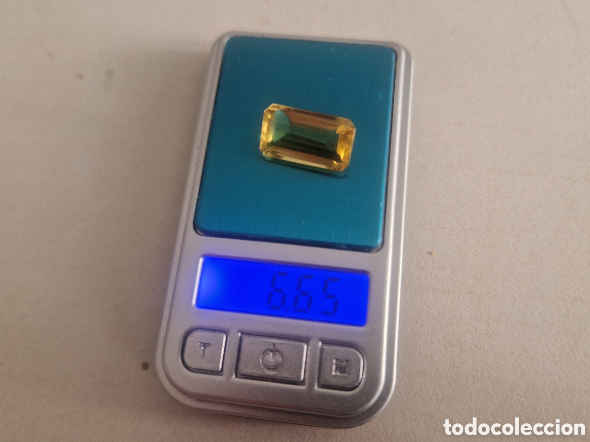 Coleccionismo de gemas: TOPACIO NATURAL 6.65 CT INTENSO - Foto 7
