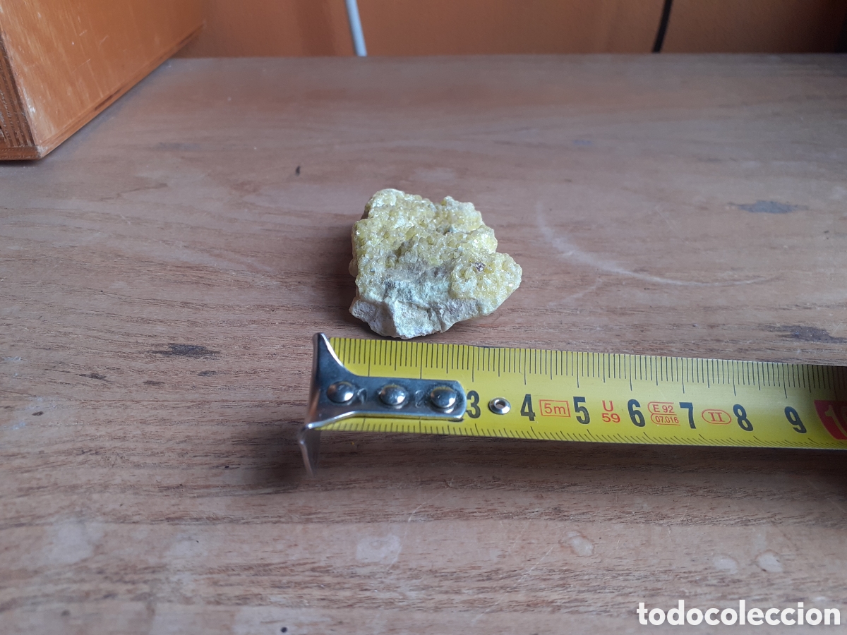 Coleccionismo de gemas: Sulfur yellow gemstones stone - Foto 3