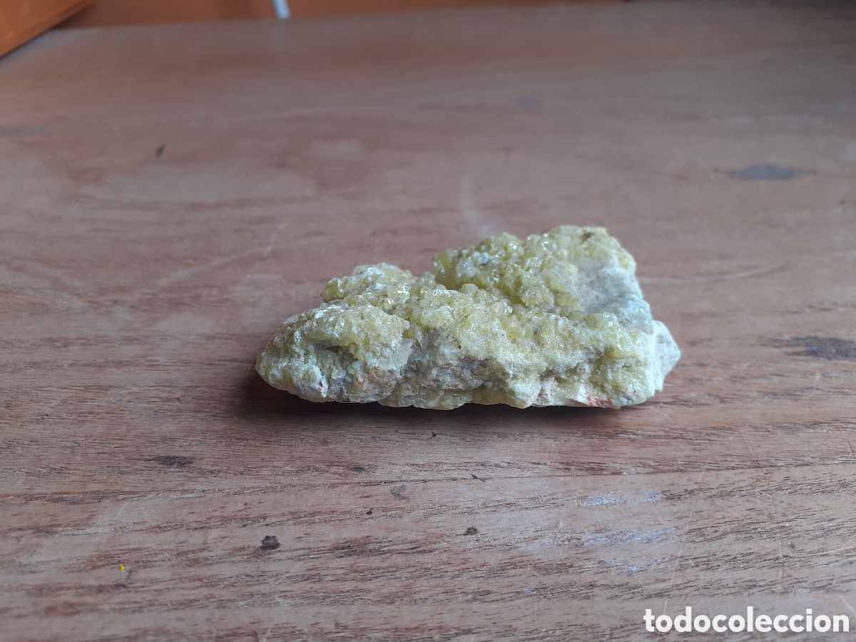 Coleccionismo de gemas: Sulfur yellow gemstones stone - Foto 4