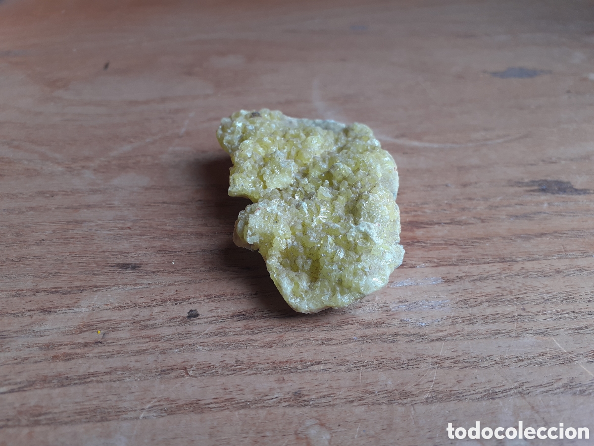 Coleccionismo de gemas: Sulfur yellow gemstones stone - Foto 5