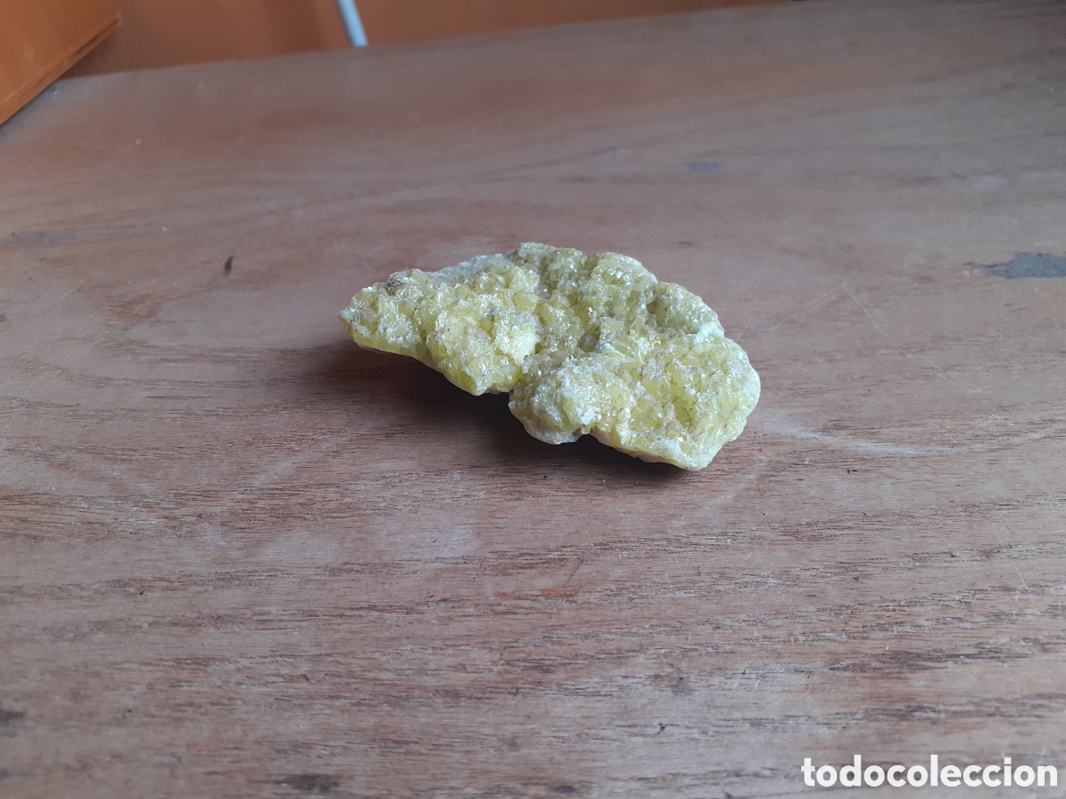 Coleccionismo de gemas: Sulfur yellow gemstones stone - Foto 1