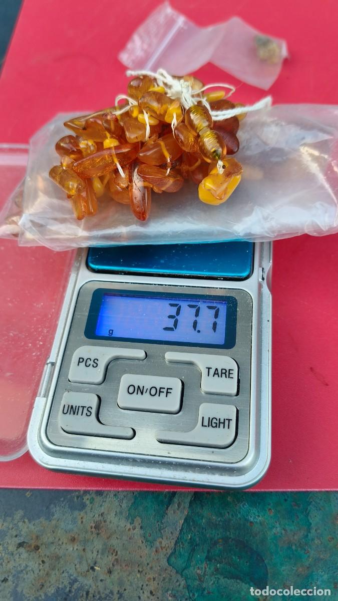 Coleccionismo de gemas: Sachet ambre 40 g original - Foto 6