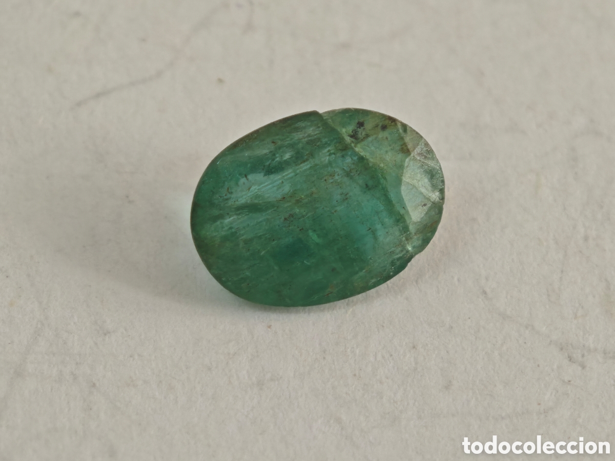 Coleccionismo de gemas: Esmeralda de 2ct talla oval - Foto 3