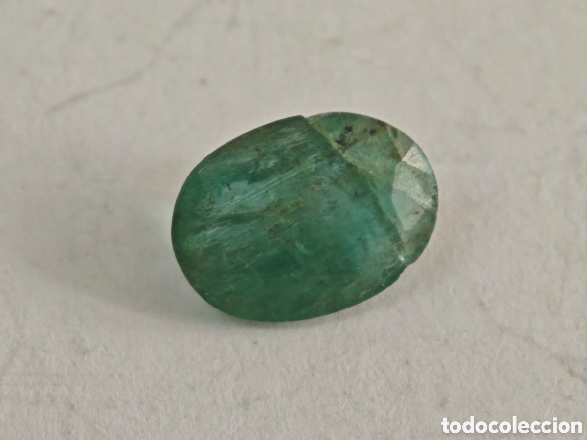Coleccionismo de gemas: Esmeralda de 2ct talla oval - Foto 5
