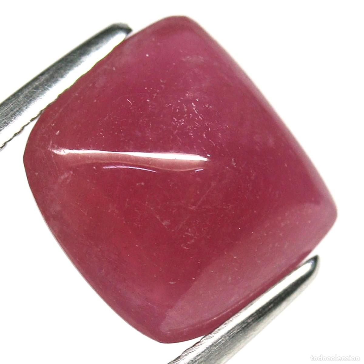 Coleccionismo de gemas: Rubi Rectangulo 10,1 x 9,4 mm. - Foto 2