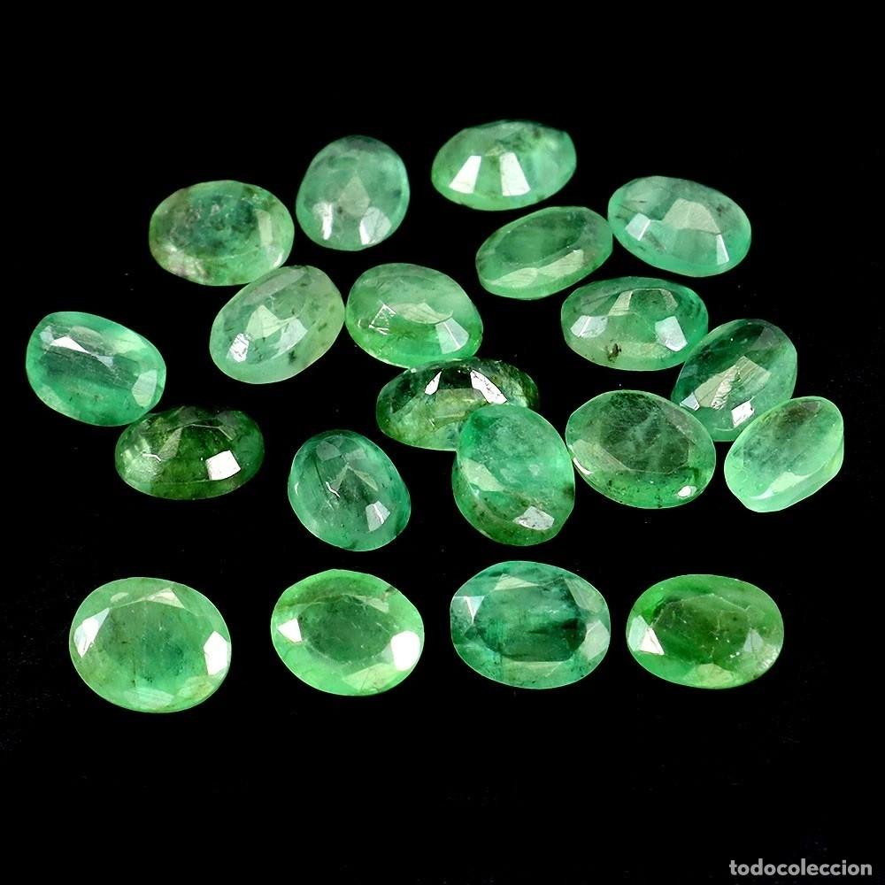 Coleccionismo de gemas: Esmeralda 4,5 x 3,5 mm. - Foto 2