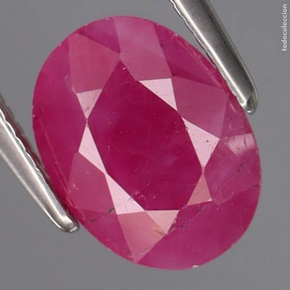 Coleccionismo de gemas: Rubi Oval 8,5 x 6,8 mm. - Foto 2