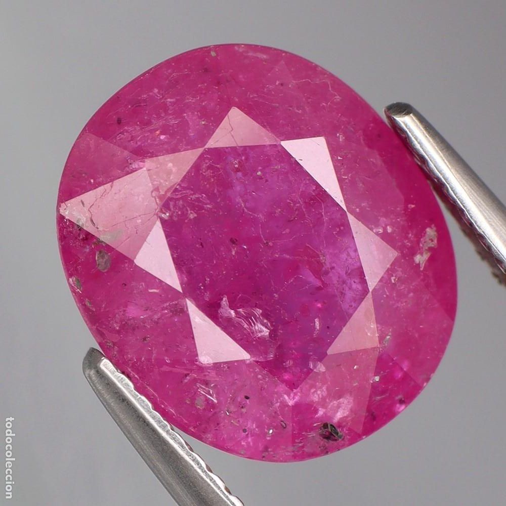 Coleccionismo de gemas: Rubi Oval 9,0 x 6,8 mm. - Foto 1