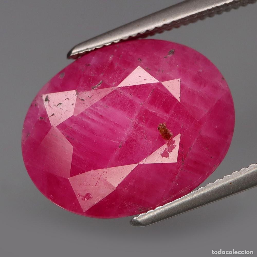 Coleccionismo de gemas: Rubi Oval 14,5 x 11,5 mm. - Foto 2